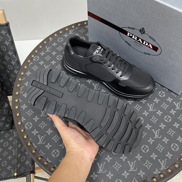 Prada, Prax 01, Men's Sneaker, Black