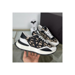 Valentino, Mesh Lace Runner, Men's Sneaker, Brown