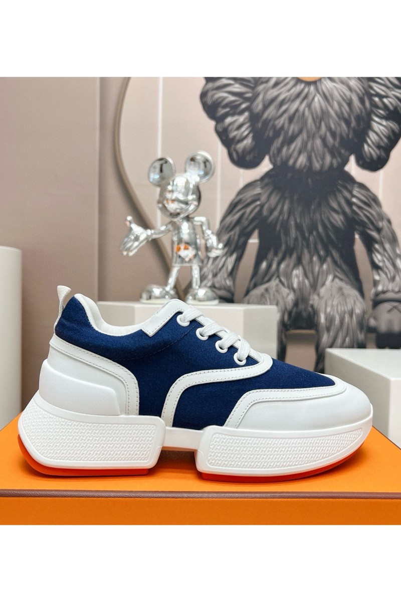Hermes, Women's Sneaker, Blue