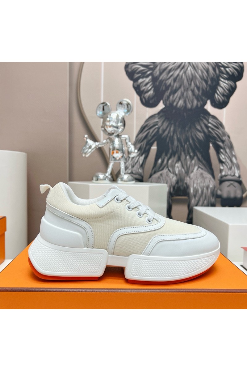 Hermes, Women's Sneaker, White