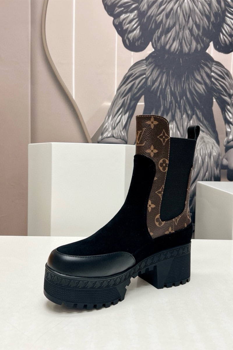 Louis Vuitton, Women's Boot, Black
