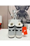 Nike, Air Jordan, Women's Sneaker, With Fur, Grey
