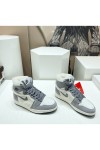 Nike, Air Jordan, Women's Sneaker, With Fur, Grey
