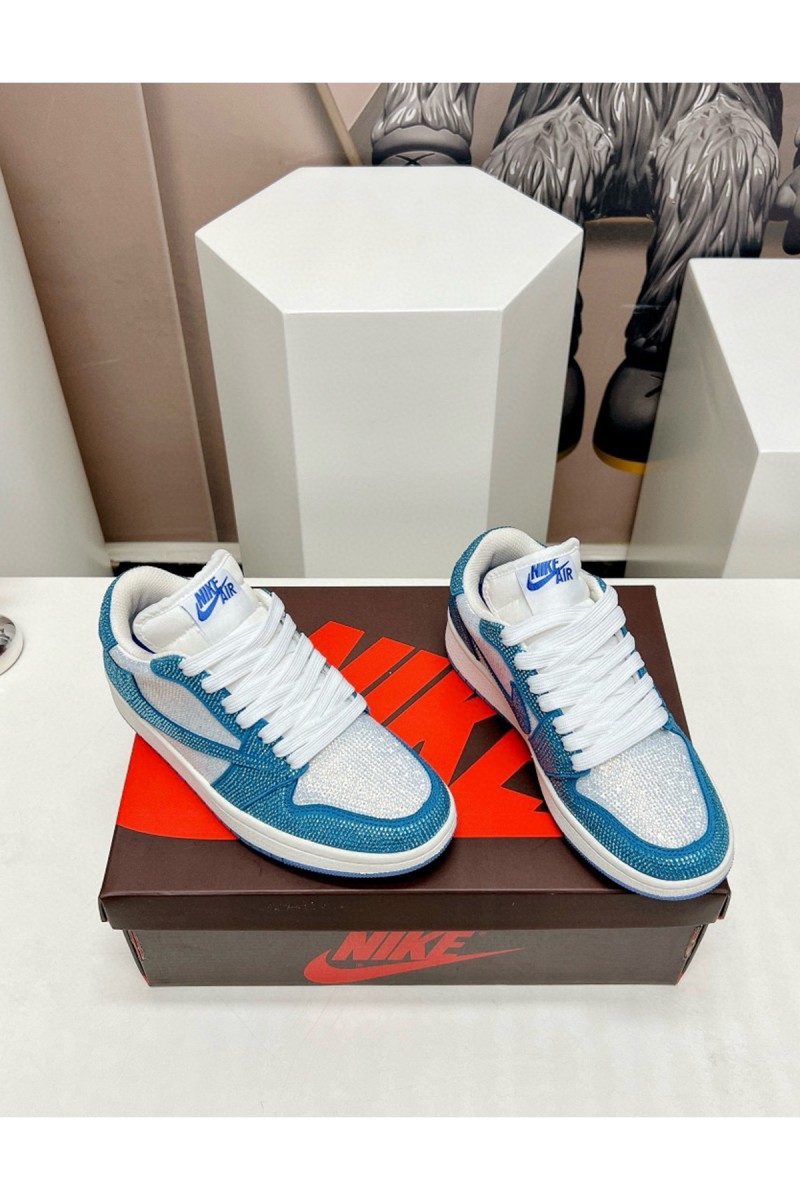 Nike, Women's Sneaker, Shiny  Blue