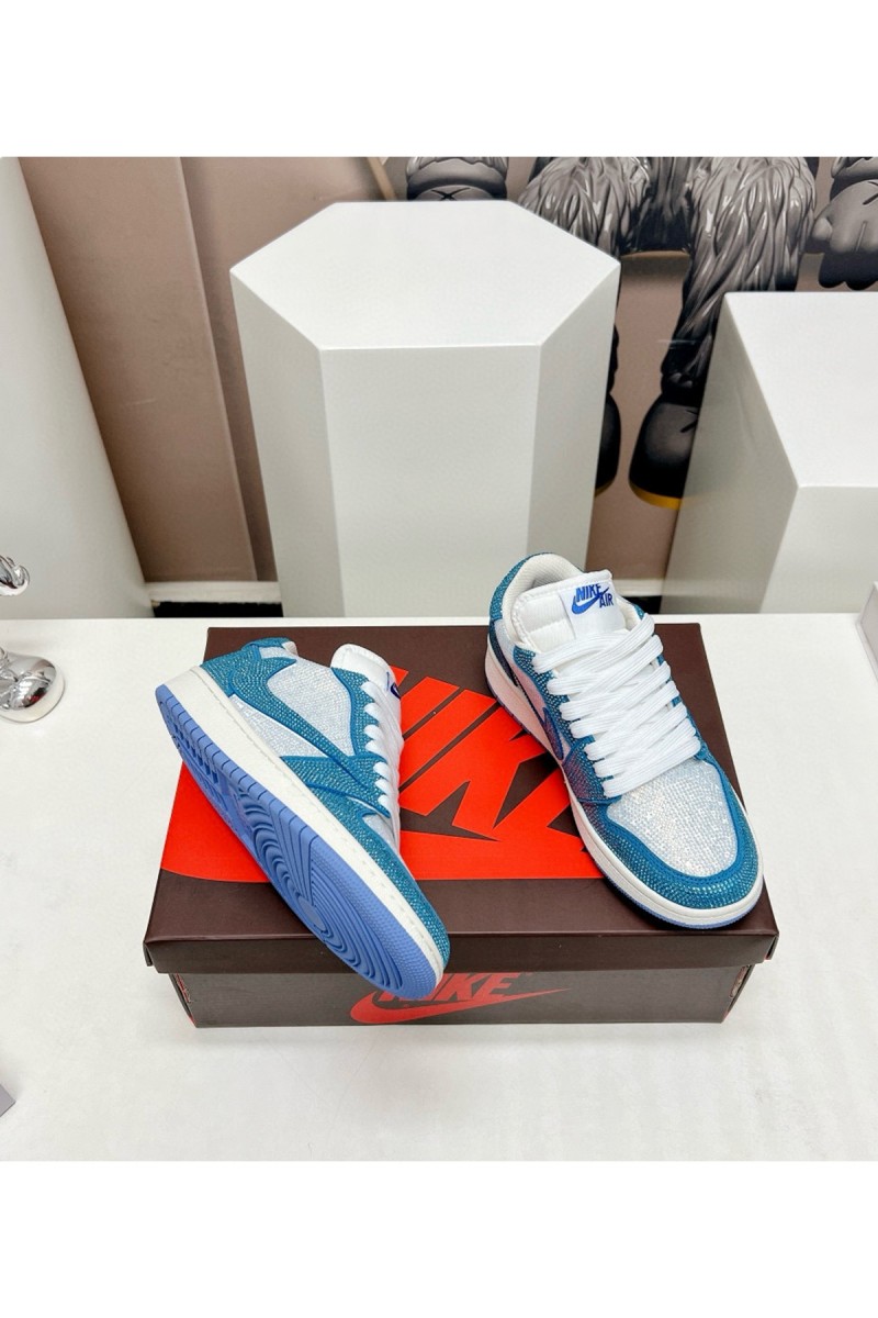 Nike, Women's Sneaker, Shiny  Blue