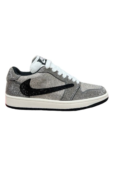 Nike, Women's Sneaker, Shiny Grey
