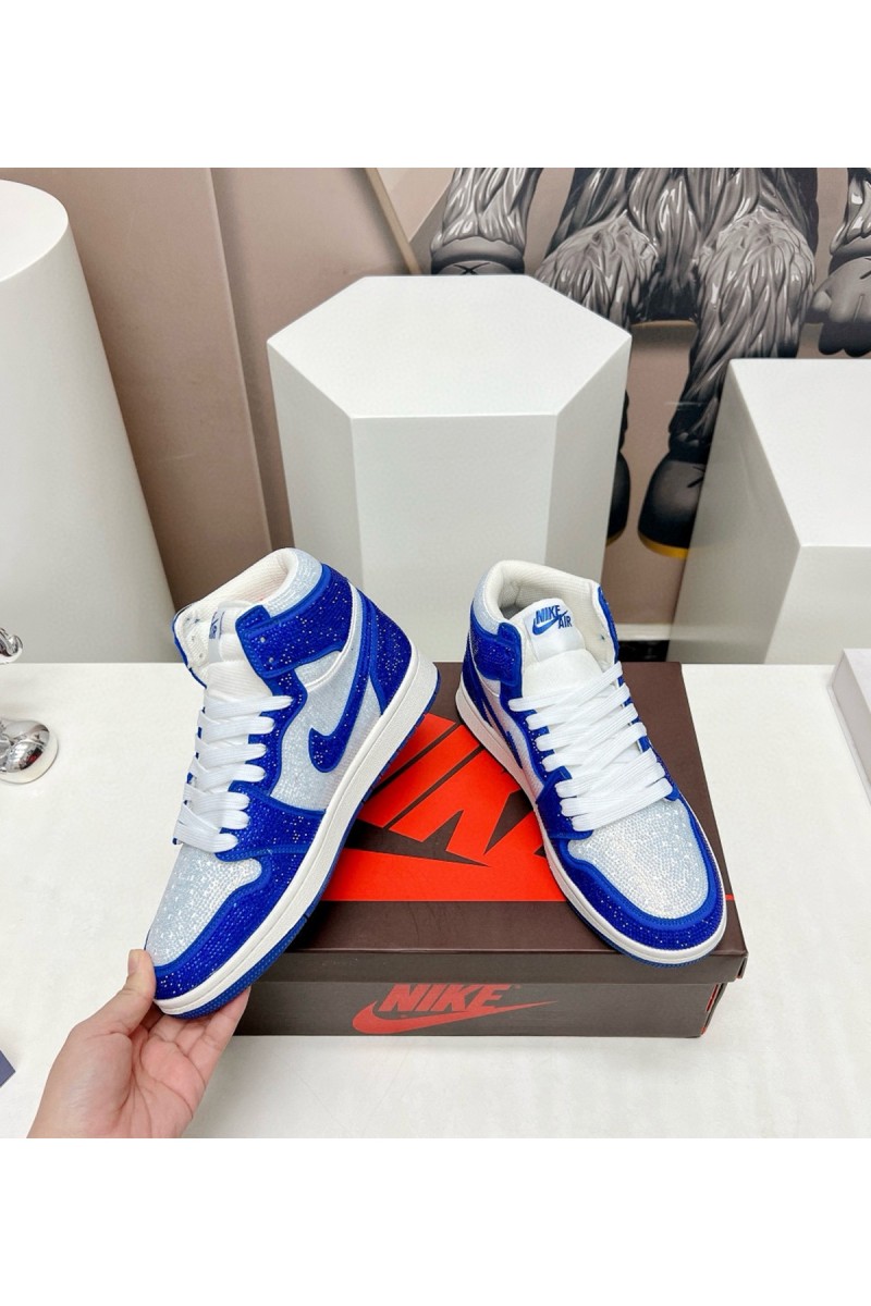 Nike, Air Jordan, Women's Sneaker, Shiny Blue