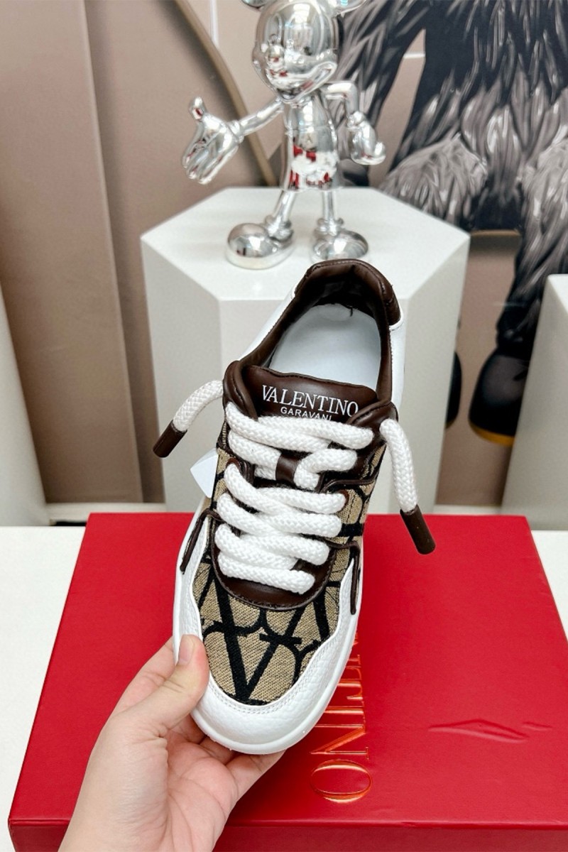 Valentino, Men's Sneaker, Brown