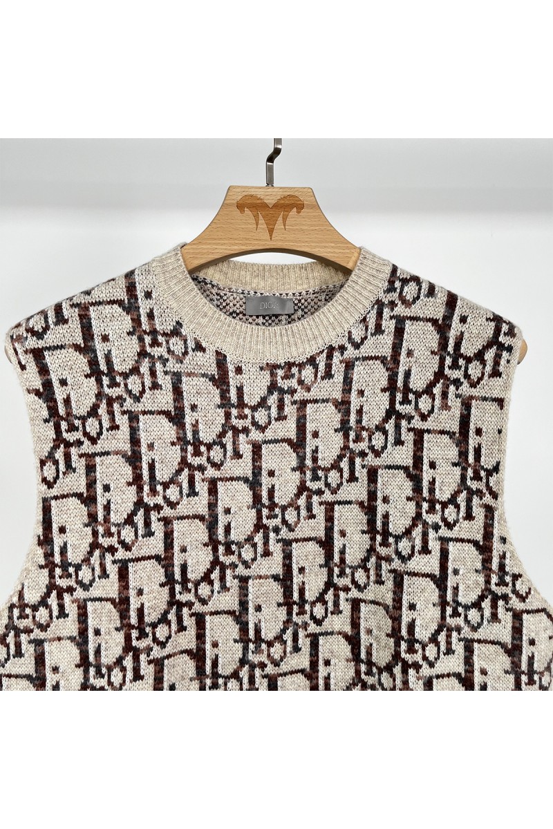 Christian Dior, Men's Sweater, Brown