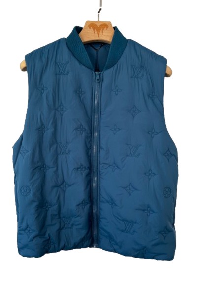 Louis Vuitton, Men's Vest, Blue