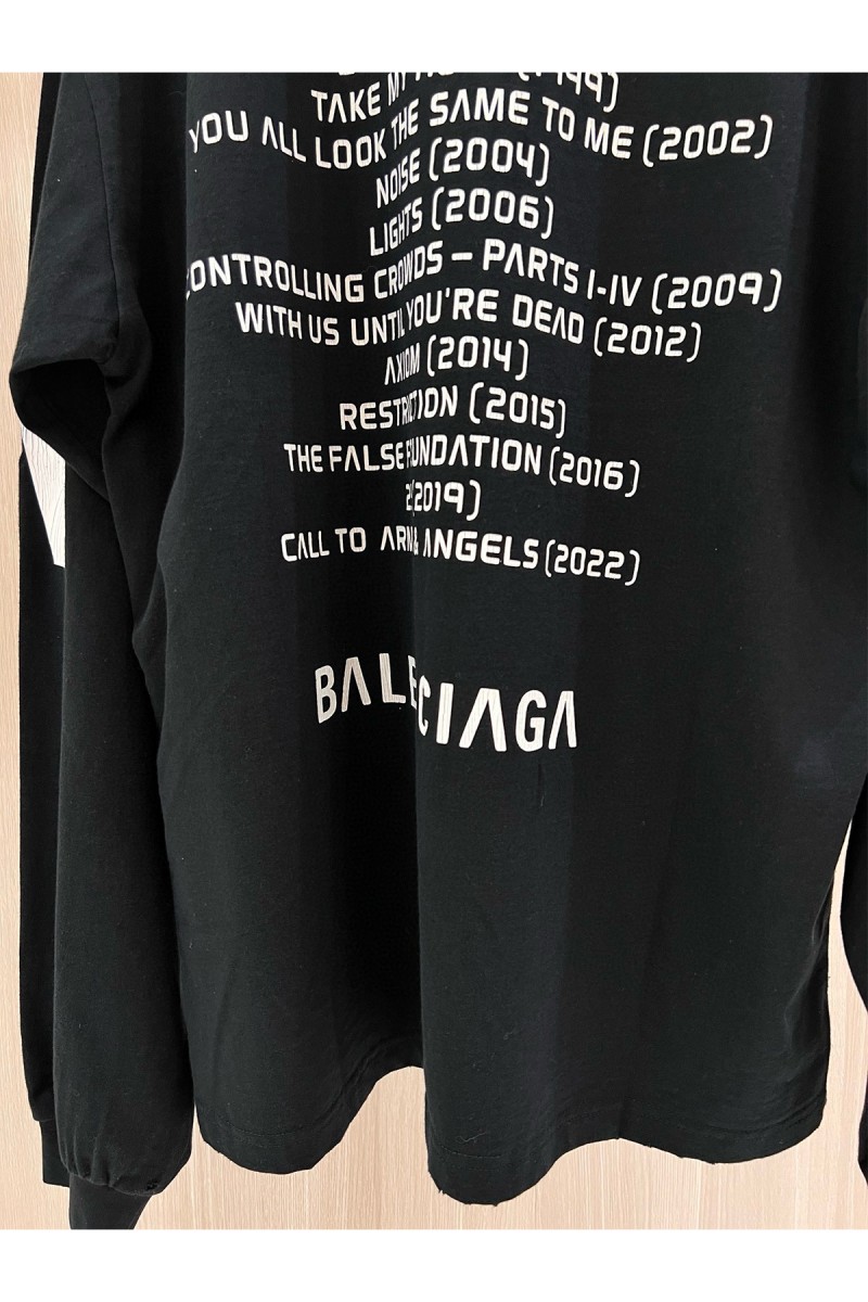Balenciaga, Men's Pullover, Black