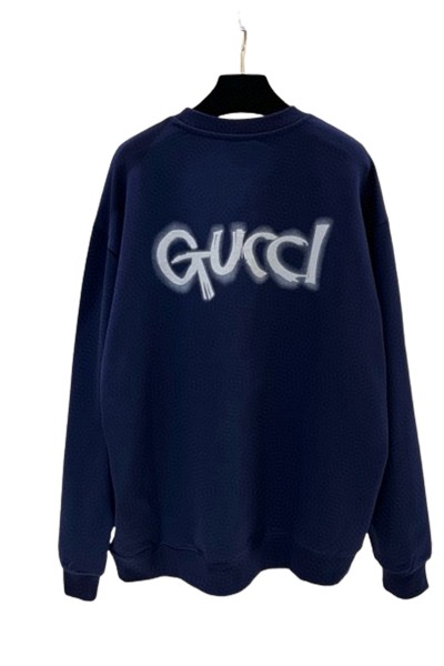 Gucci, Men's Pullover, Navy
