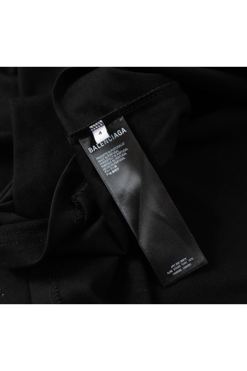 Balenciaga, Men's T-Shirt, Black