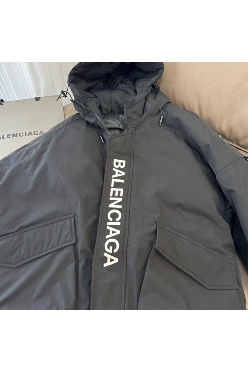 Balenciaga, Men's Jacket, Black