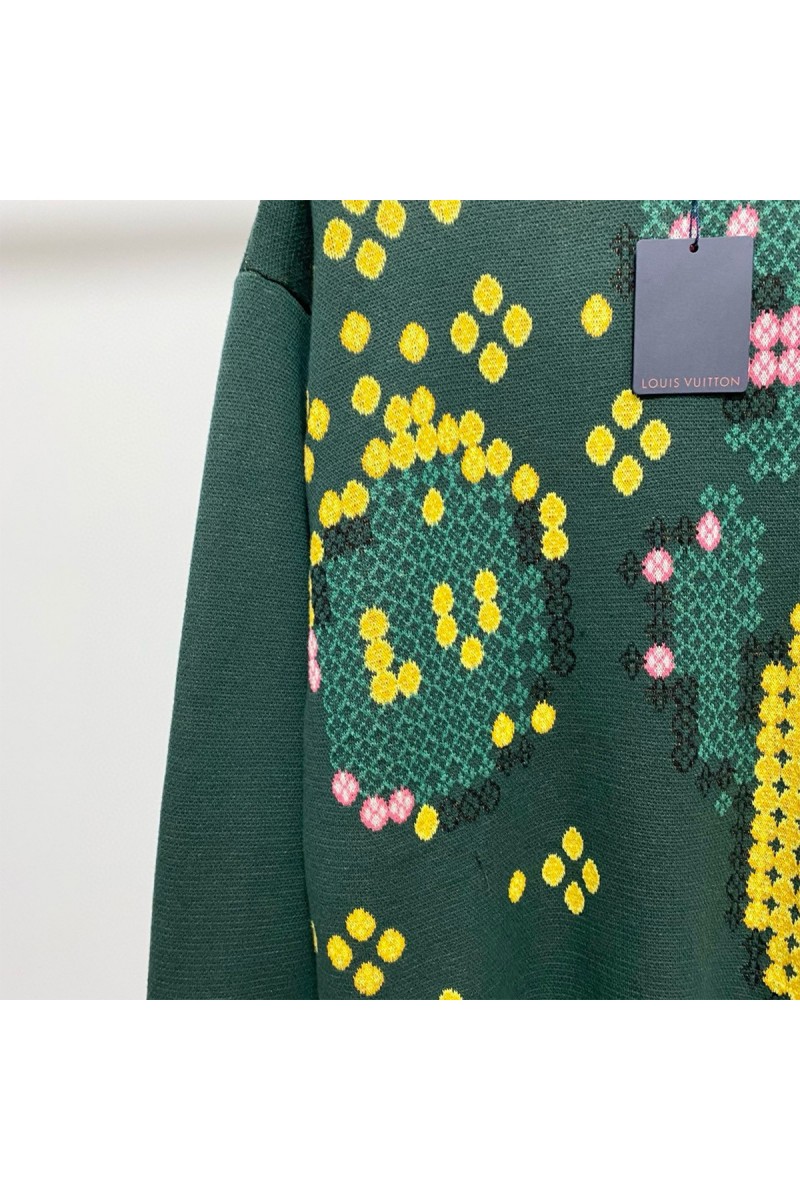 Louis Vuitton, Men's Pullover, Green