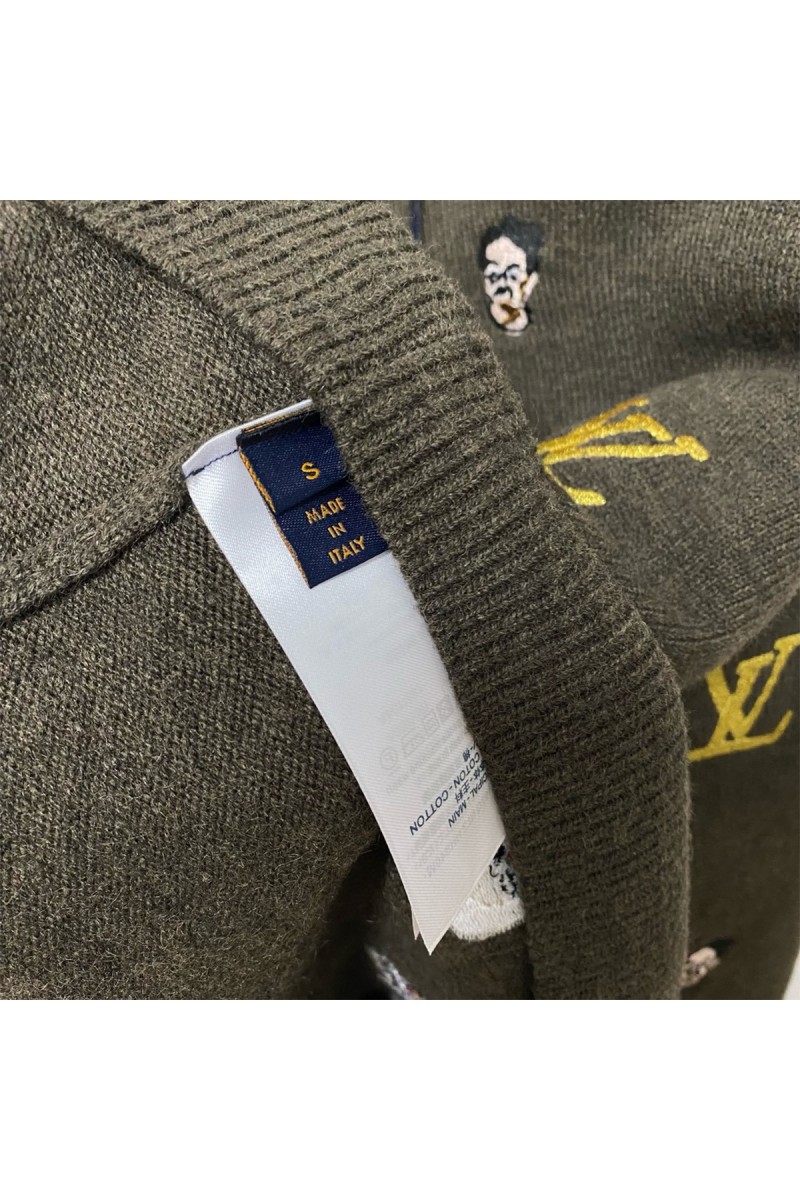 Louis Vuitton, Men's Pullover, Khaki