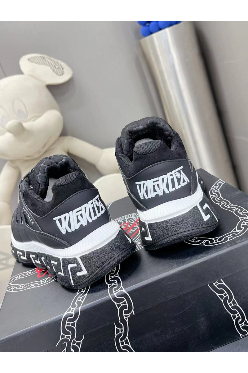 Versace, Women's Sneaker, Black