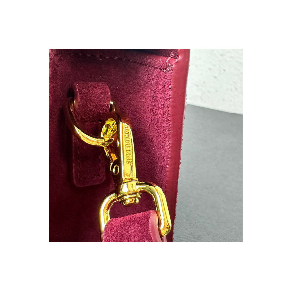 Jacquemus, Le Bambino, Women's Bag, Burgundy