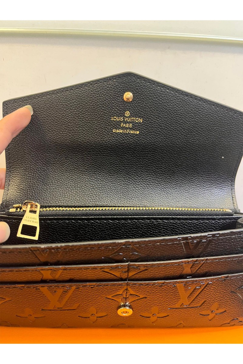 Louis Vuitton, Women's Wallet, Black