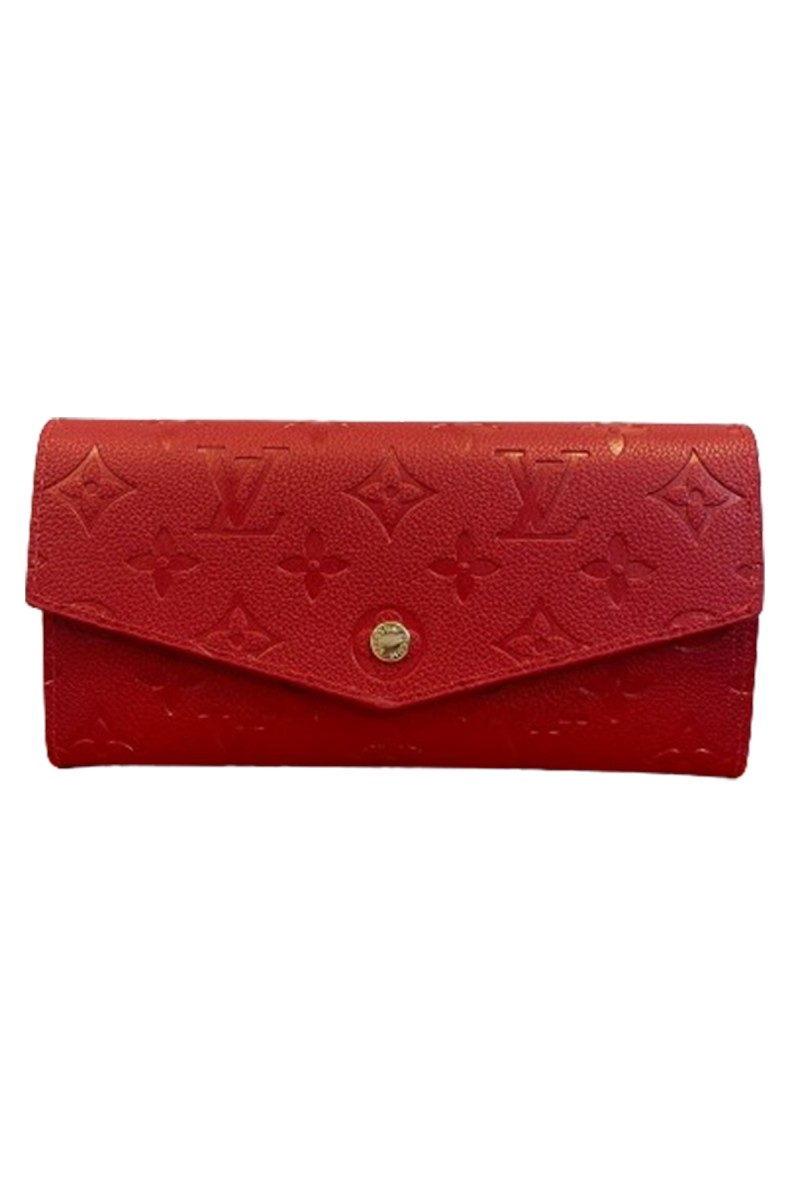 Louis Vuitton, Women's Wallet, Red