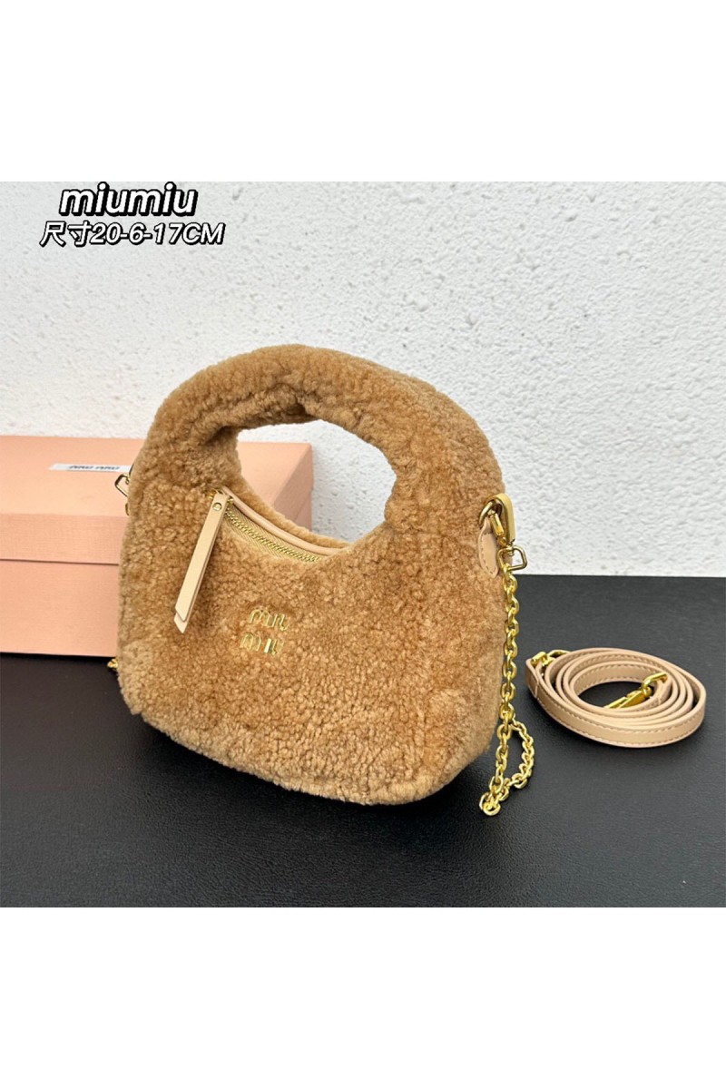 Miu Miu, Women's Bag, Camel