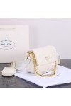 Prada, Women's Bag, White