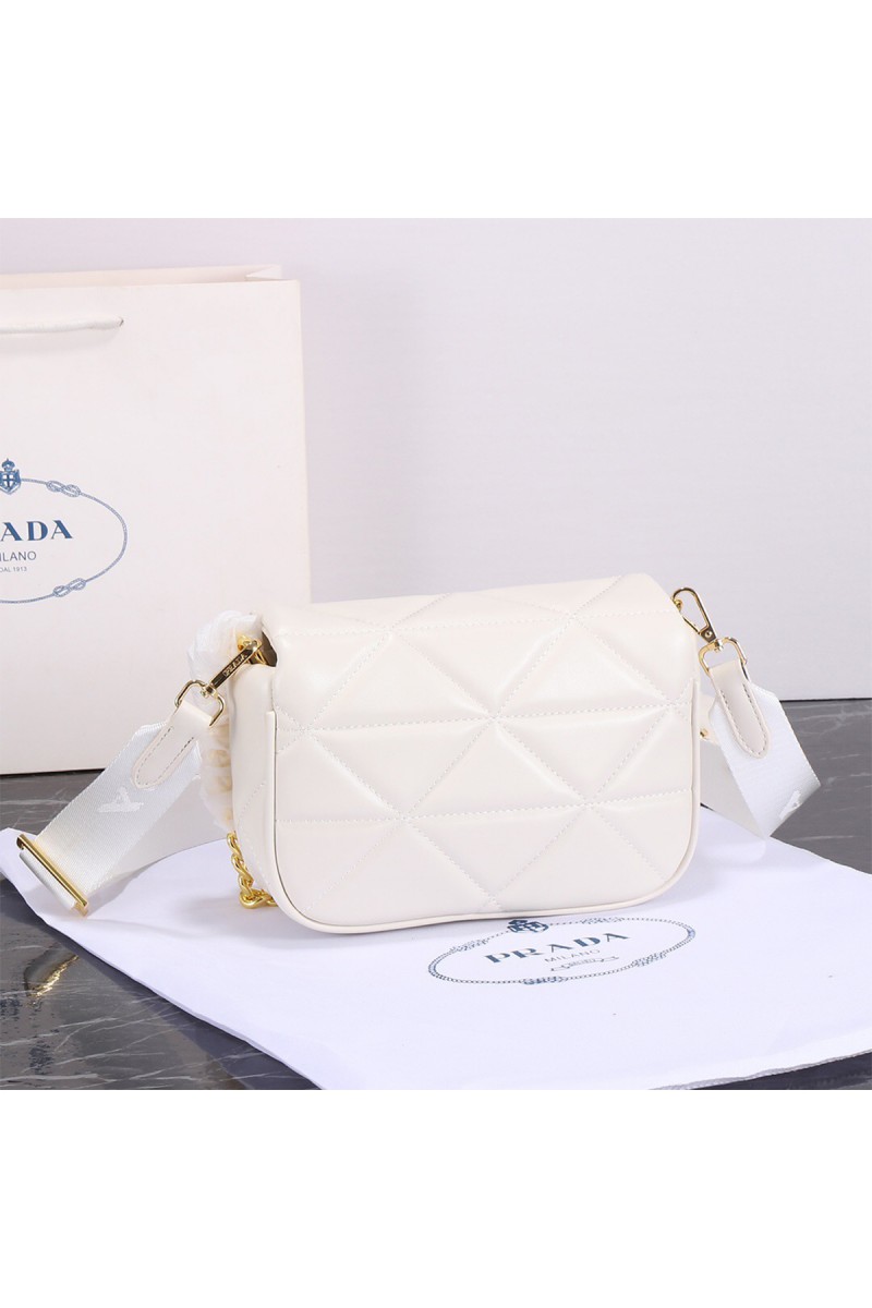 Prada, Women's Bag, White