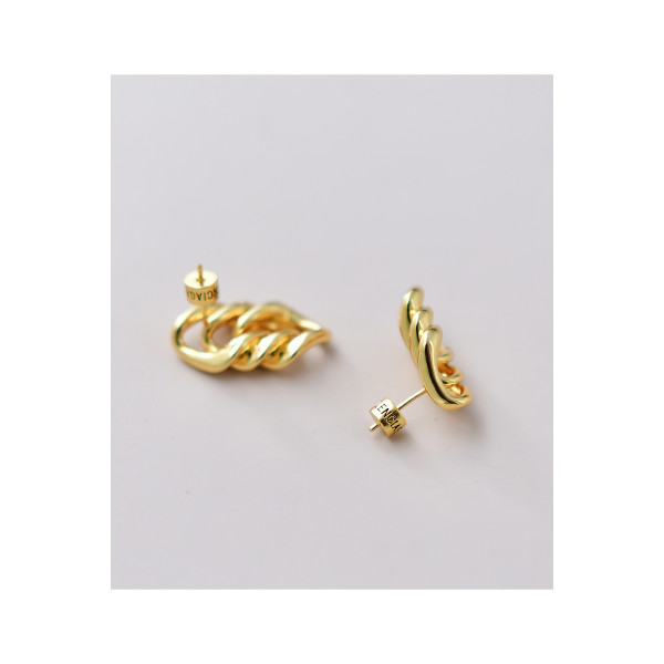 Balenciaga, Women's Earring, Gold