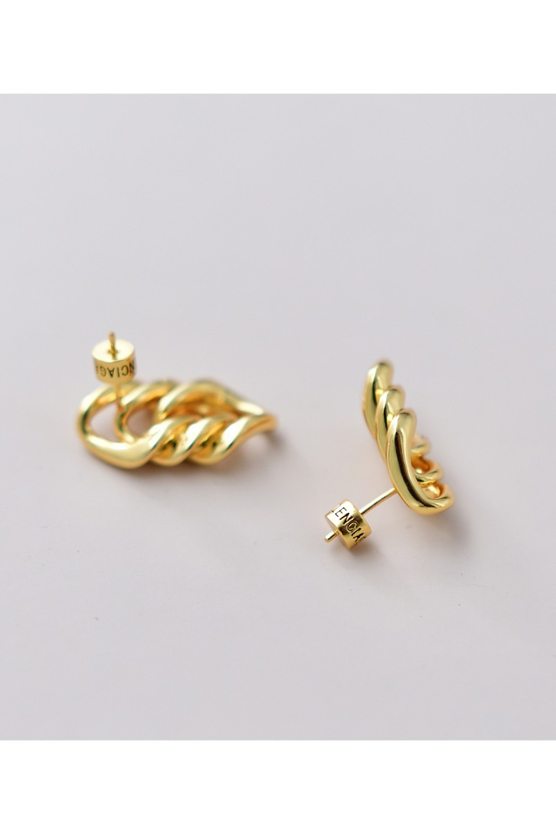 Balenciaga, Women's Earring, Gold