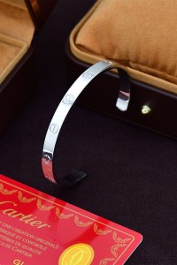 Cartier, Women's Love Bracelet, Silver
