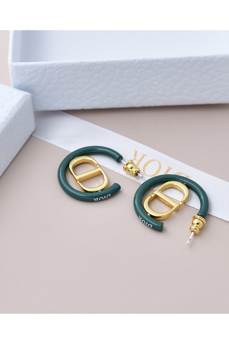 Christian Dior, Women's Earring, Green