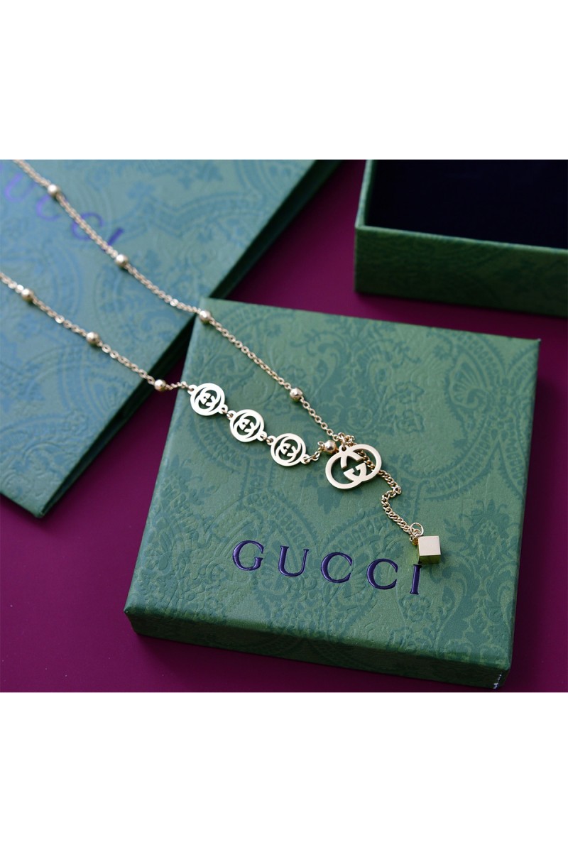 Gucci, Women's Necklace, Gold