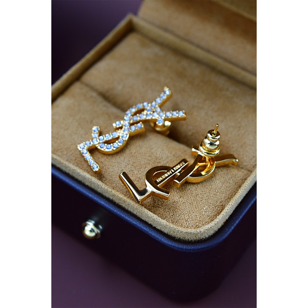 Yves Saint Laurent, Women's Earring, Gold