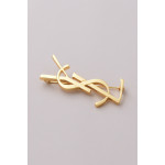 Yves Saint Laurent, Unisex Brooch, Gold