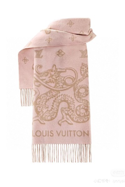 Louis Vuitton, Women's Scarve, Pink