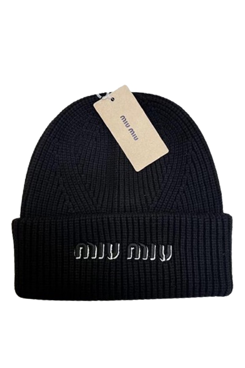 Miu Miu, Women's Beanie, Black