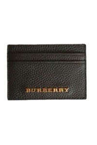 Burberry, Unisex Card Holder, Black