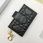 Christian Dior, Women's Card Holder, Black