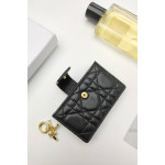 Christian Dior, Women's Card Holder, Black