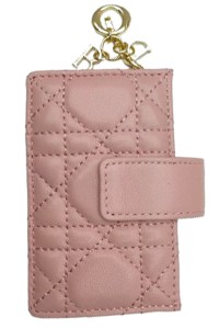 Christian dior, Women's Card Holder, Pink