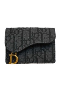 Christian Dior, Women's Card Holder, Black