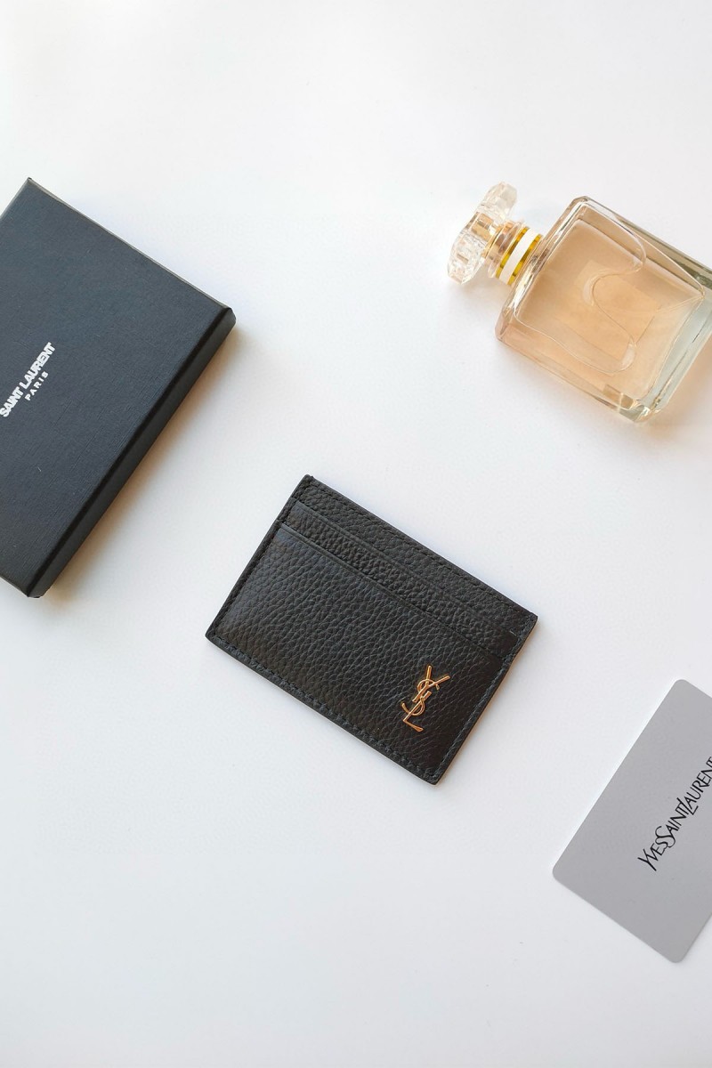 Yves Saint Laurent, Unisex Cardholder, Black