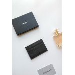 Yves Saint Laurent, Unisex Cardholder, Black