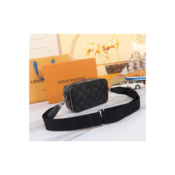Louis Vuitton, Unisex Bag, Black