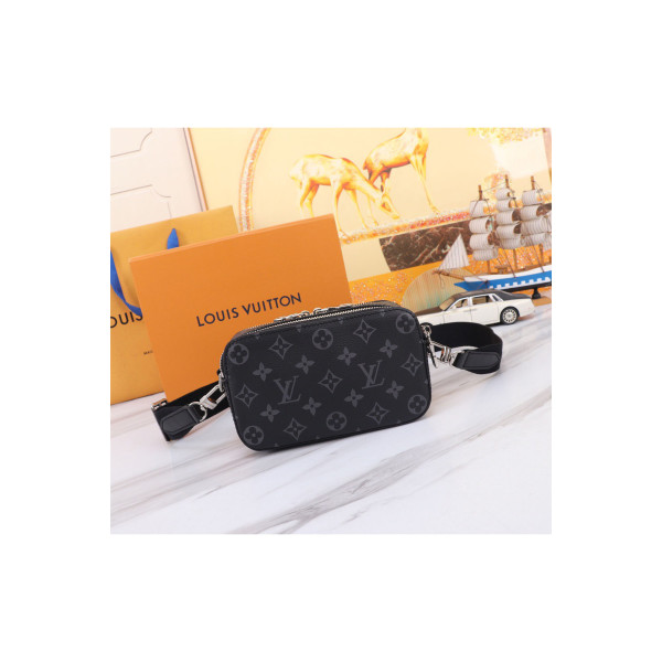 Louis Vuitton, Unisex Bag, Black