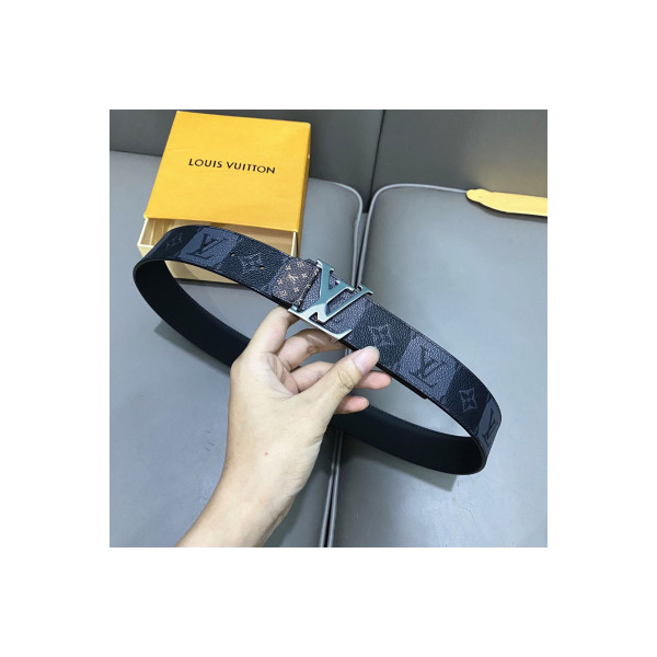 Louis Vuitton, Men's Belt, Navy