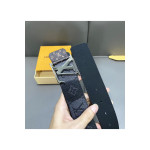 Louis Vuitton, Men's Belt, Navy