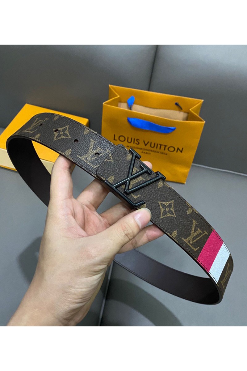 Louis Vuitton, Men's Belt, Brown