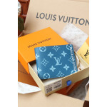Louis Vuitton, Men's Wallet, Blue
