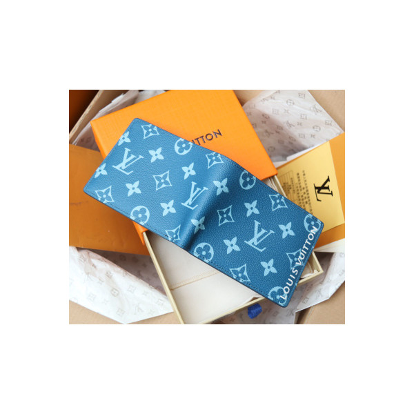 Louis Vuitton, Men's Wallet, Blue